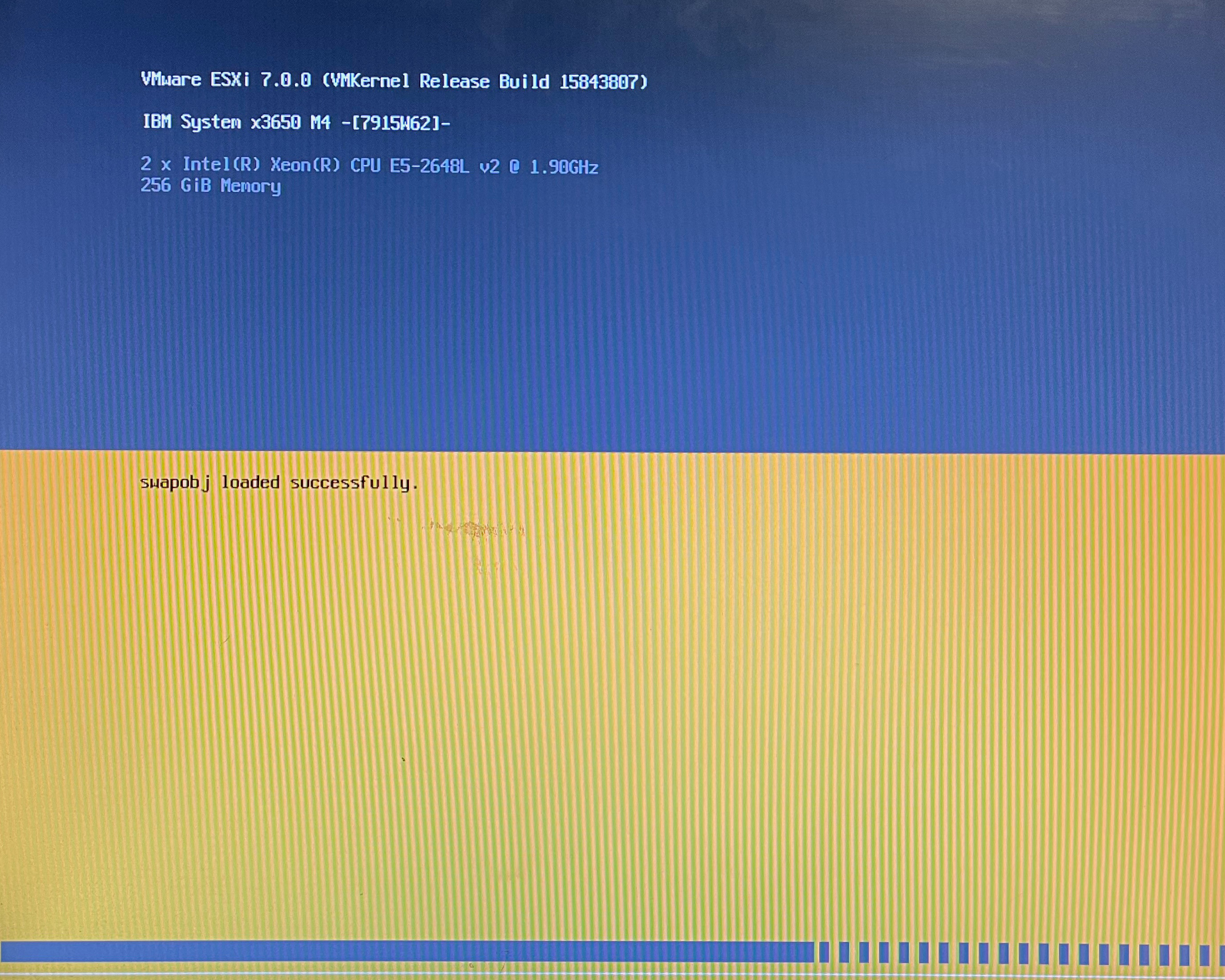 x3650 ESXi