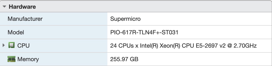 CPU Model - Old